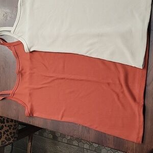 Lot of 2 like new tank tops size small
